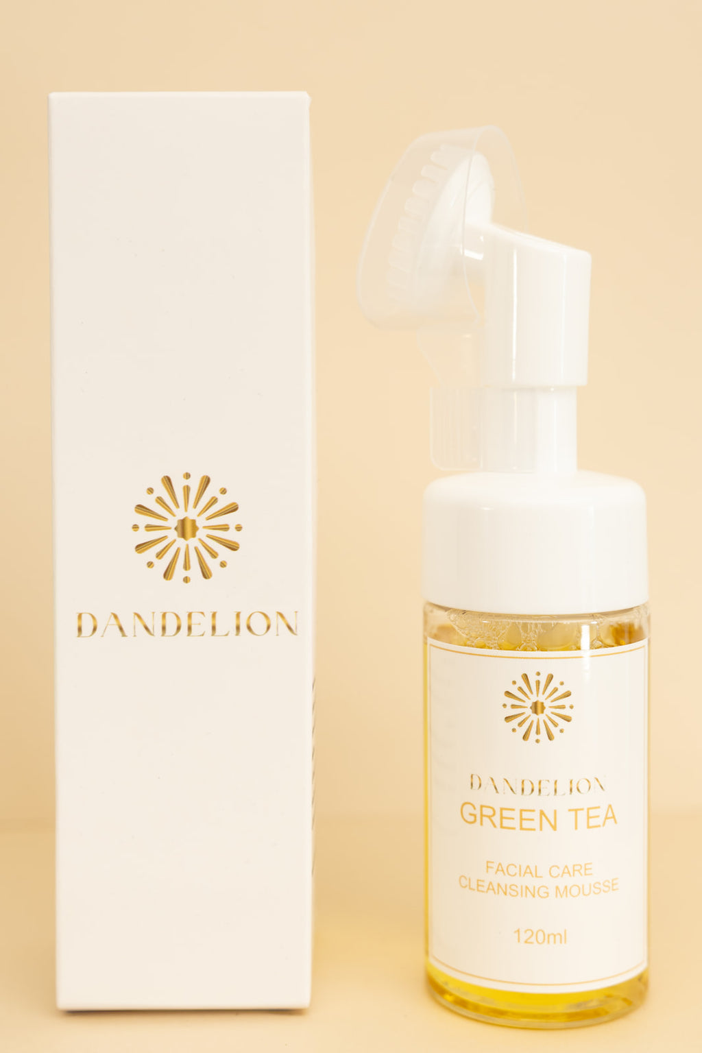 Green tea face wash