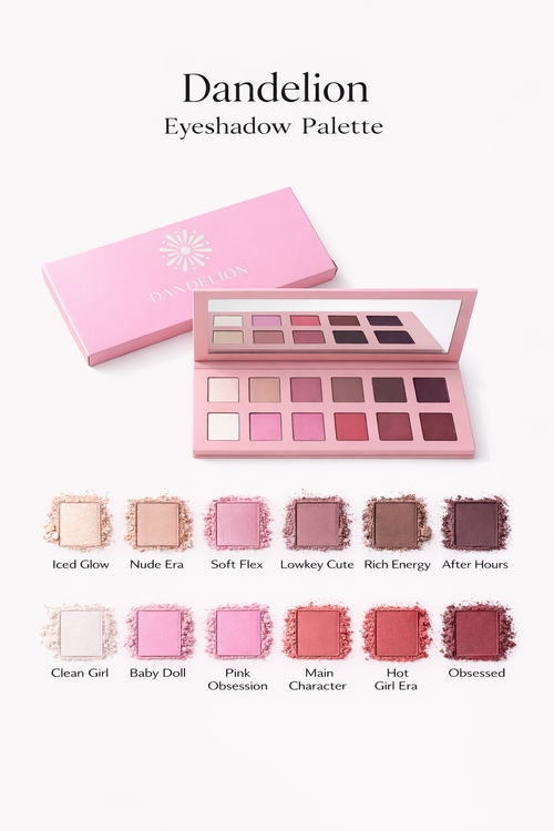 Dandelion soft glam palette